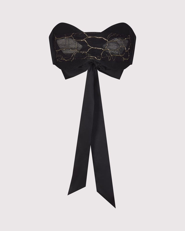 Lunatic Femme French lace eye mask made in NYC, styled for a sheer, seductive peek during erotic play in the streets and sheets.