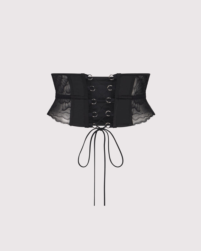 butterfly waist cincher-corset-collar-bandeau